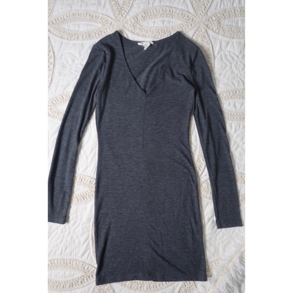 Grey Forever 21 Bodycon Dress - Picture 1 of 2